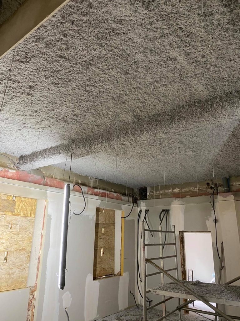 Isolation phonique du plafond du sous-sol - AEF